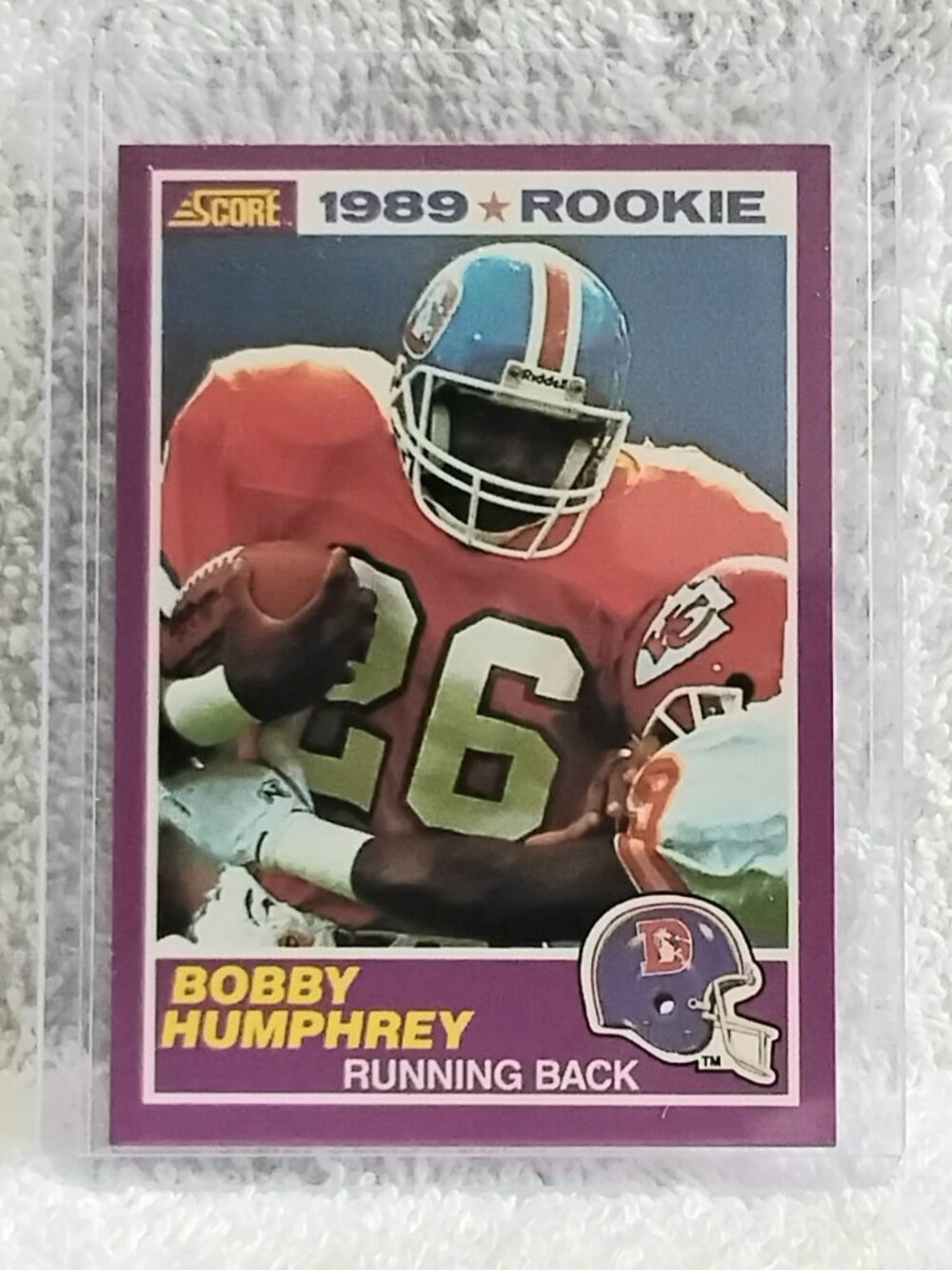 5/$20 Mint 1989 Score Bobby Humphrey NFL Supplemental 1989 Rookie Card 421S!!